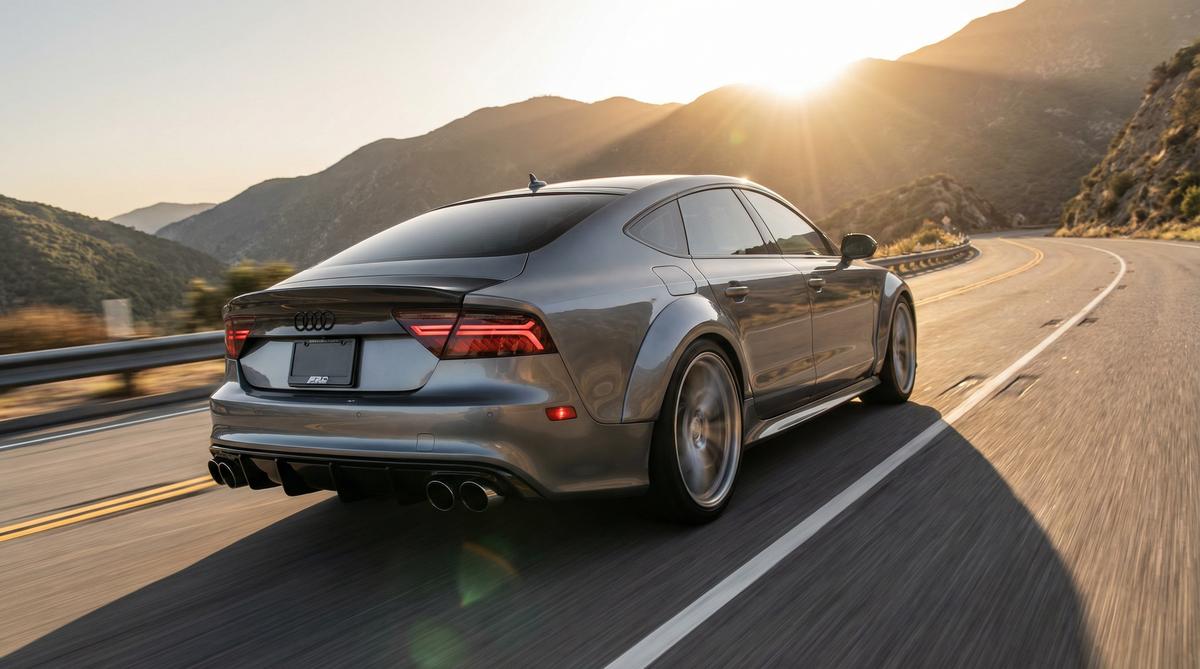 茄子视频 - 奥迪A7山路试驾视频